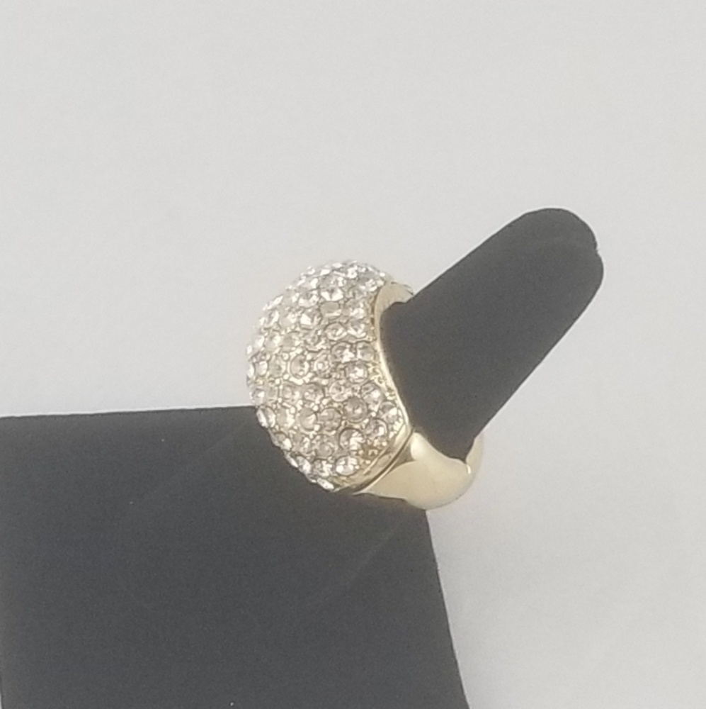 Bling Rhinestone Stretchy Ring - Picture 2 of 2